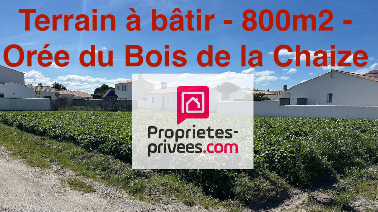 terrain  pièces 800 m2 à vendre à Noirmoutier-en-l'Île (85330)