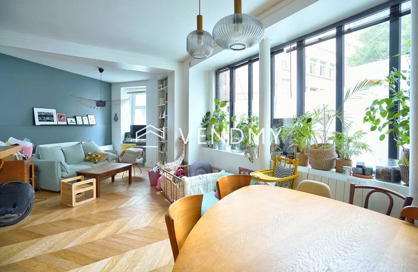 Appartement a louer paris-17e-arrondissement - 2 pièce(s) - 59 m2 - Surfyn