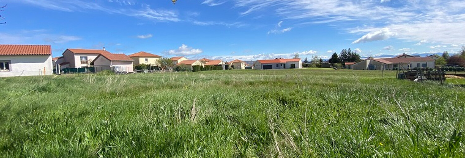 Terrain  1215 m² à vendre à Bains (43370)