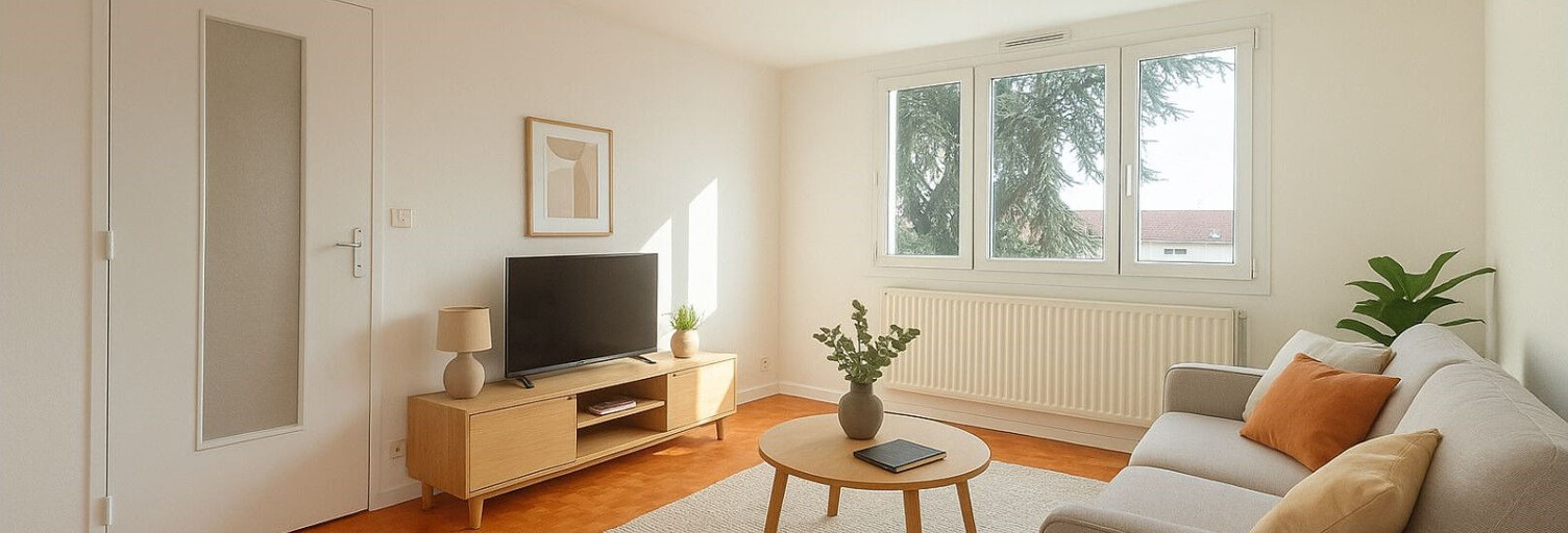 Appartement 2 Pièces 49 m² à vendre à Villeurbanne (69100)