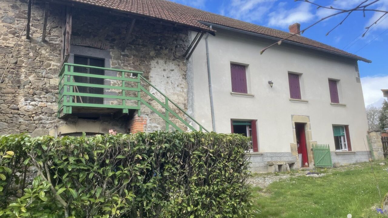 maison 6 pièces 93 m2 à vendre à Condat-en-Combraille (63380)