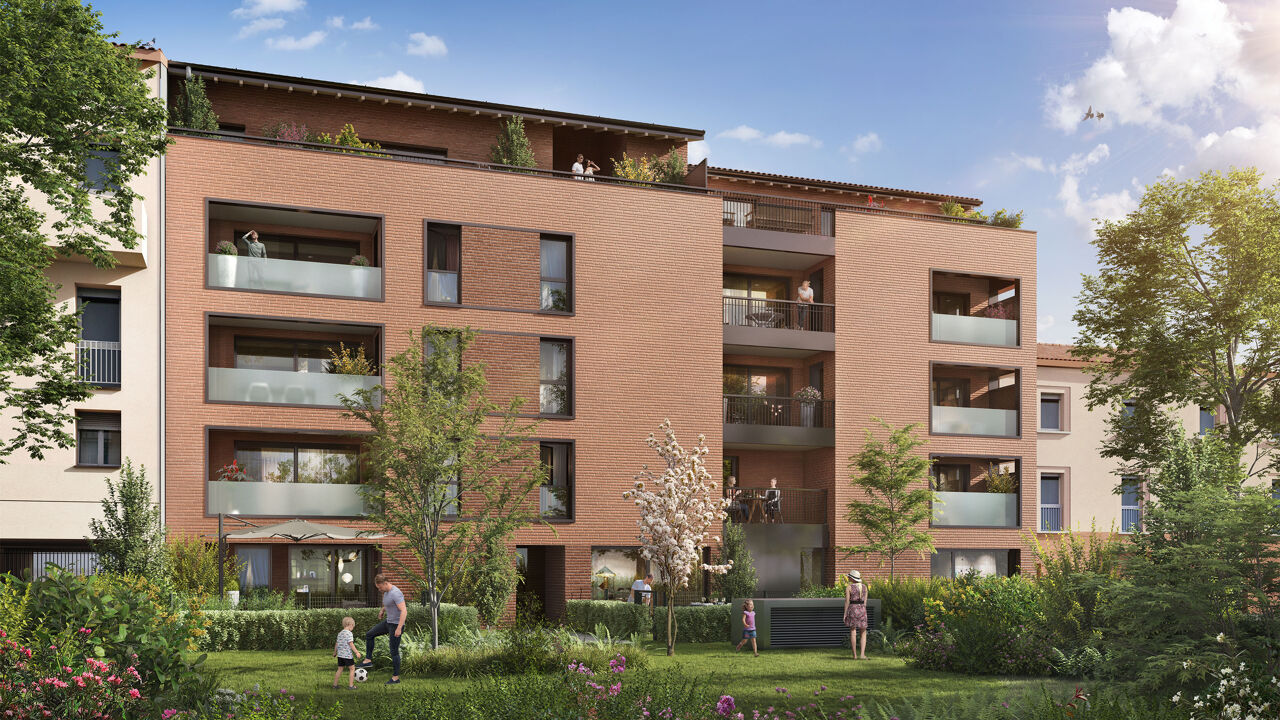 appartement neuf T4, T5 pièces 95 à 109 m2 à vendre à Toulouse (31000)