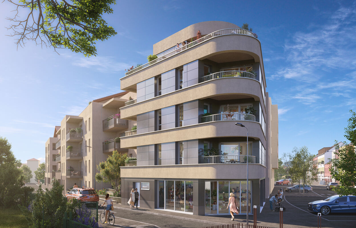 appartement neuf T2, T3 pièces 47 à 58 m2 à vendre à Bonneville (74130)