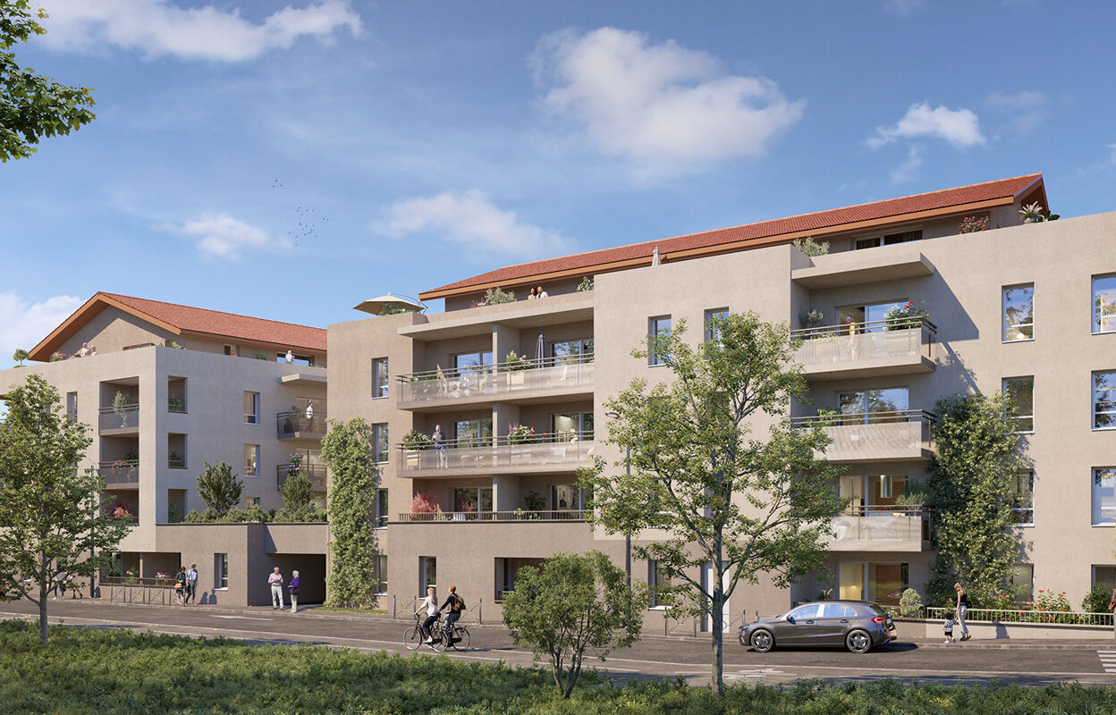 appartement neuf T2, T3 pièces 45 à 65 m2 à vendre à Bonneville (74130)