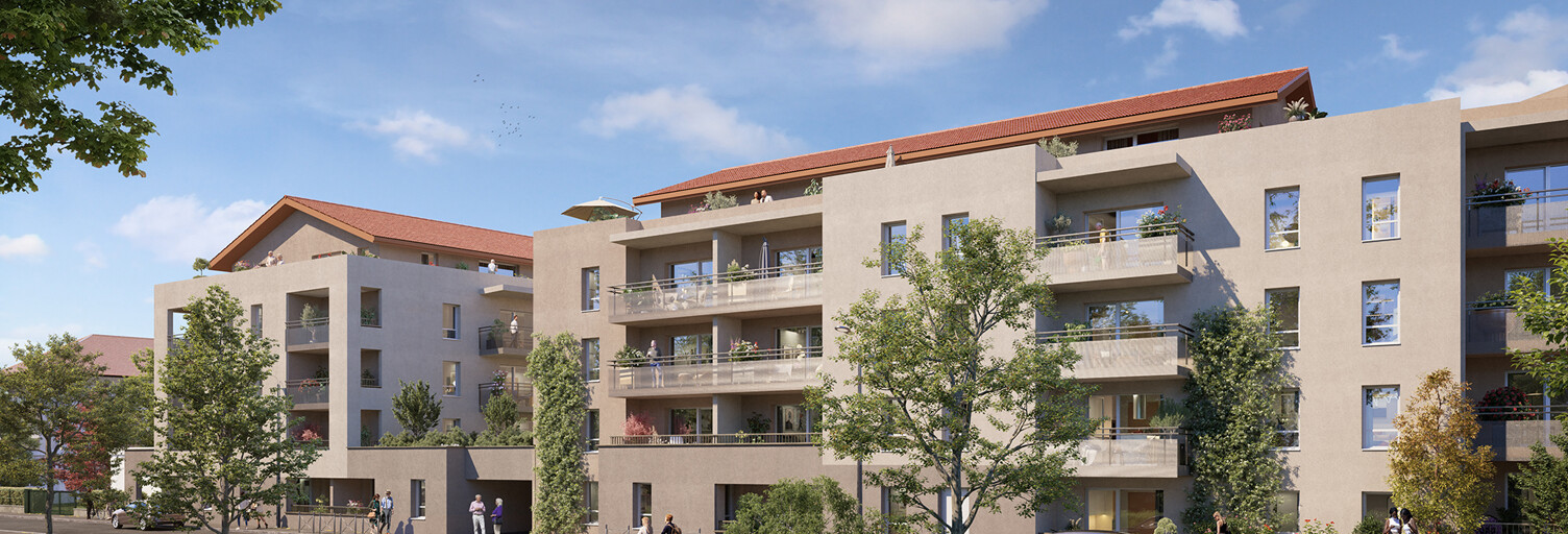 Appartement neuf T2, T3 Pièce 45 à 64 m² à vendre à Bonneville (74130)