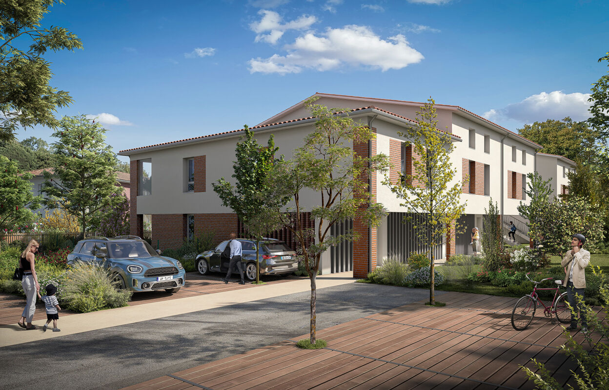 appartement neuf T3, T4 pièces 70 à 93 m2 à vendre à Saint-Jean (31240)