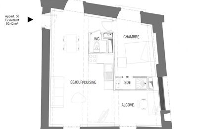 vente appartement 40 542 € à proximité de Balesmes-sur-Marne (52200)