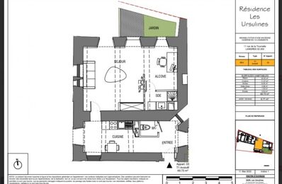 appartement 1 pièces 49 m2 à vendre à Langres (52200)