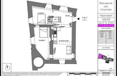 appartement 3 pièces 53 m2 à vendre à Langres (52200)