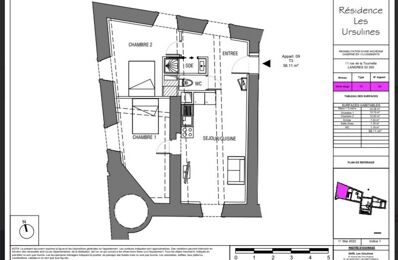 appartement 3 pièces 56 m2 à vendre à Langres (52200)