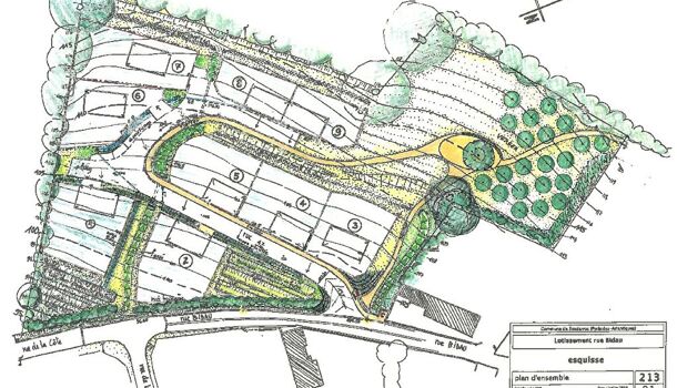 Terrain  à vendre Gan 64290