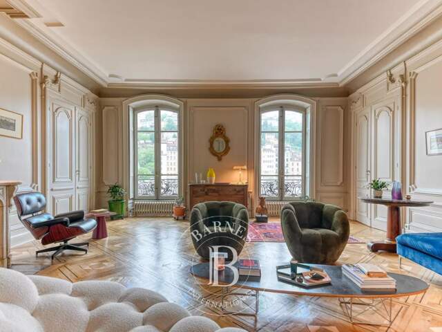 Lyon 2 - Quai Tilsitt - Appartement bourgeois meublé de 200,15 m² - 3 Chambres — photo du bien