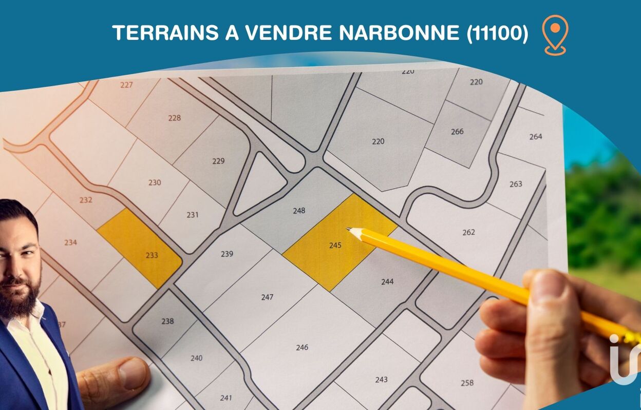 terrain  pièces 349 m2 à vendre à Narbonne (11100)