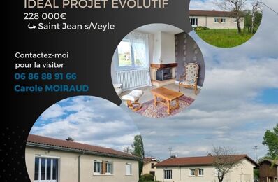 maison 4 pièces 90 m2 à vendre à Saint-Jean-sur-Veyle (01290)