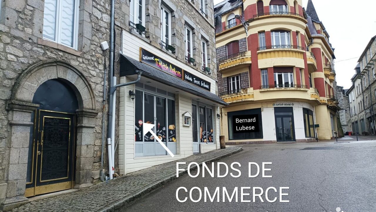 commerce  pièces 110 m2 à vendre à Ussel (19200)