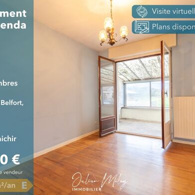 Appartement 3 pièces 56 m²