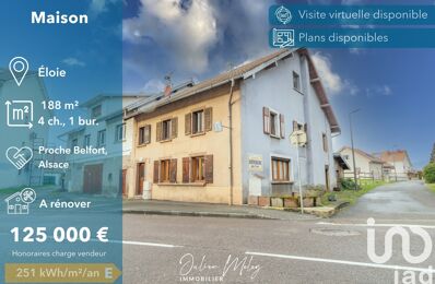 vente maison 125 000 € à proximité de Denney (90160)