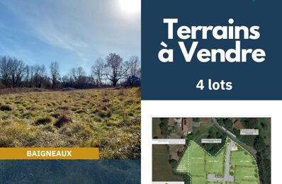 vente terrain 74 000 € à proximité de Villenave-de-Rions (33550)