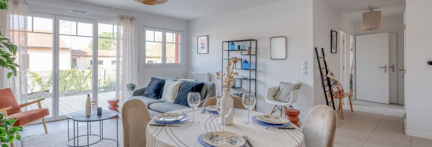 Appartement neuf T1, T3, T4, T5 Pièce 36 à 103 m² à vendre à Arès (33740)