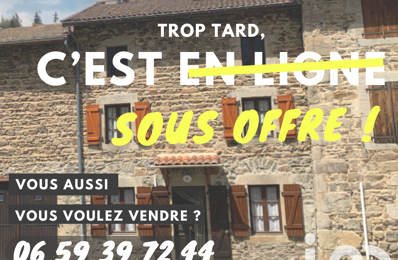 vente maison 92 000 € à proximité de Beurières (63220)