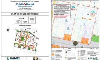 Terrain  532 m² à vendre à Cardroc (35190)