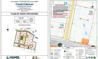 Terrain  532 m² à vendre à Cardroc (35190)