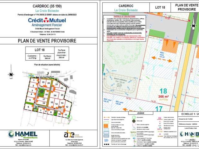 Vente Terrain 366 m&sup2; — photo du bien