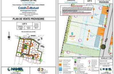 Vente Terrain 472 m&sup2; — photo du bien