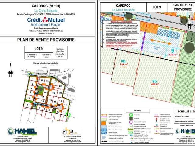 Vente Terrain 731 m&sup2; — photo du bien