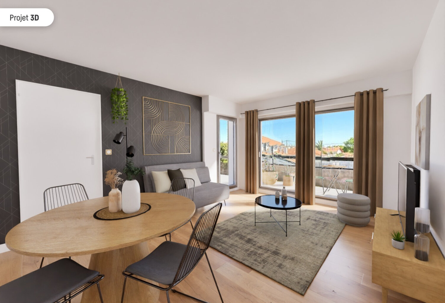 OFFRE EN COURS ! ANGLET CHASSIN T1 + balcon et parking — photo 1