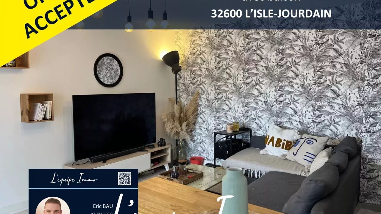 appartement 2 pièces 47 m2 à vendre à L'Isle-Jourdain (32600)