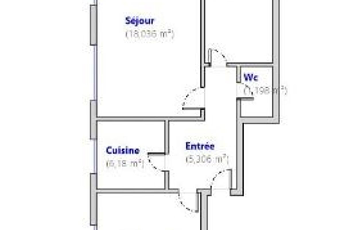 appartement 2 pièces 46 m2 à vendre à Cahors (46000)