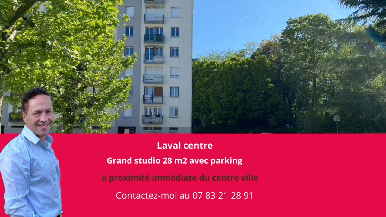 appartement 1 pièces 27 m2 à vendre à Laval (53000)