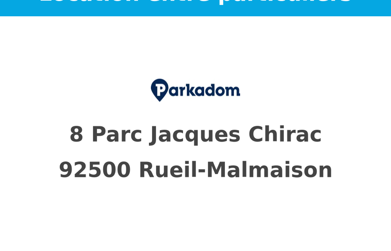 garage  pièces  m2 à louer à Rueil-Malmaison (92500)