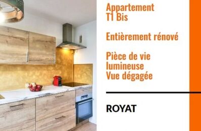 appartement 2 pièces 32 m2 à vendre à Royat (63130)