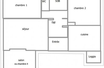 appartement 4 pièces 80 m2 à louer à Saint-Étienne (42000)