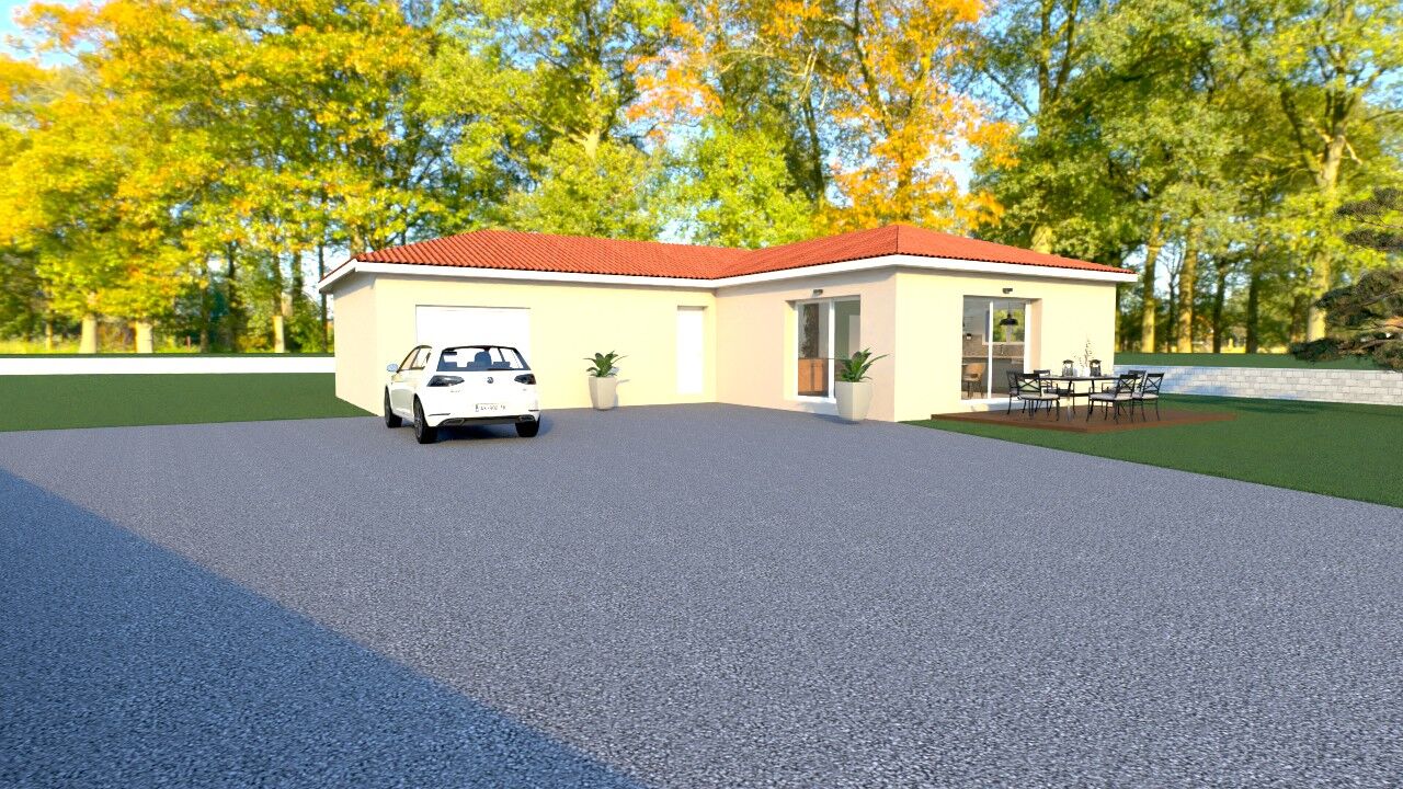 maison  m2 à construire à Bâgé-Dommartin (01380)