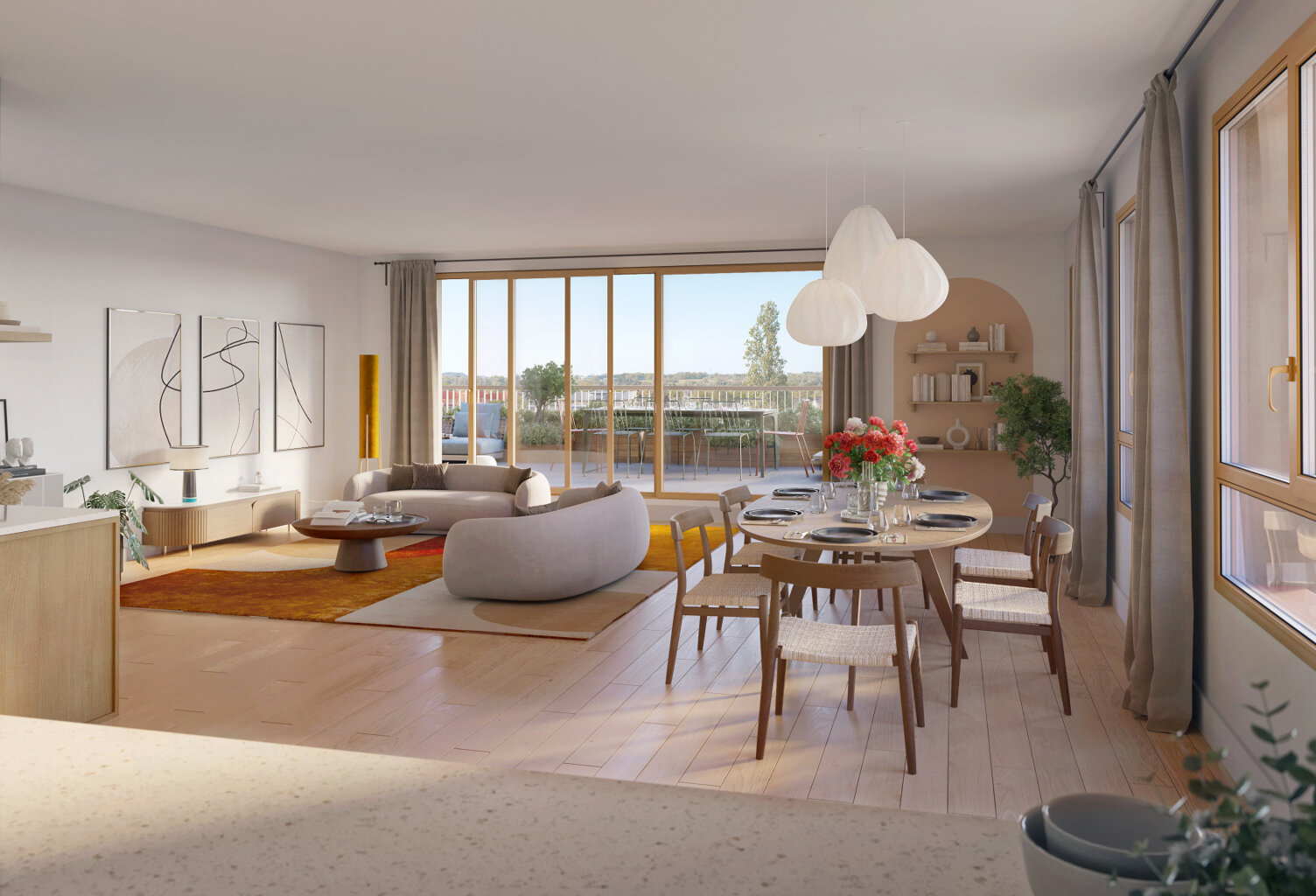 Tassin-La-Demi-Lune : appartement haut de gamme avec jardin — photo 1
