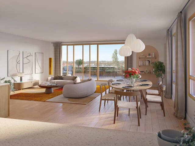 Tassin-La-Demi-Lune : appartement haut de gamme avec jardin — photo du bien