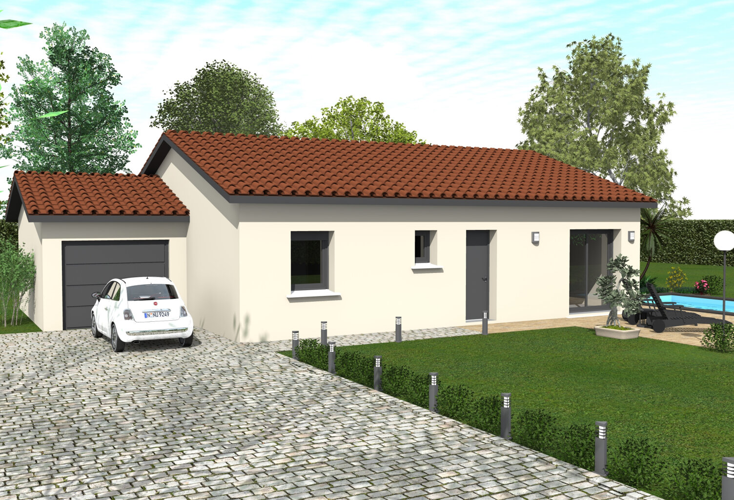 A St Cyr, venez découvrir votre villa plain pied sur 630m2 de terrain — photo 1