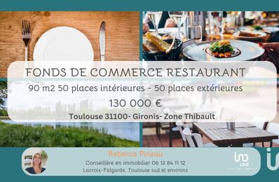 vente commerce 130 000 € à proximité de Fenouillet (31150)