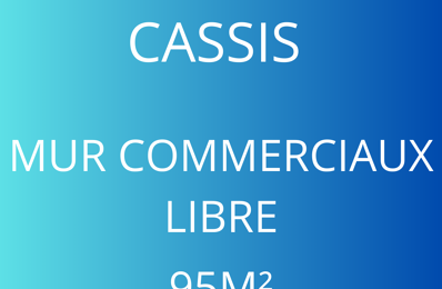 commerce  pièces 95 m2 à vendre à Cassis (13260)