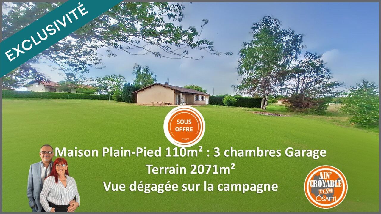 maison 4 pièces 110 m2 à vendre à Chanoz-Châtenay (01400)