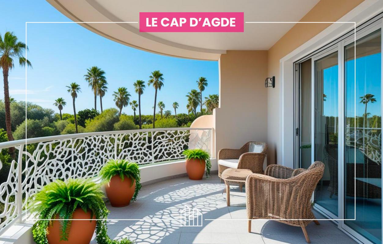 Appartement  T2 à vendre Cap d'Agde (Le) 34300