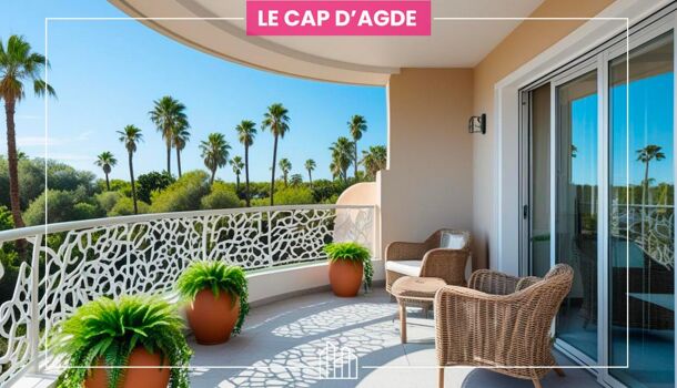 Appartement 2 pièces  à vendre Cap d'Agde (Le) 34300