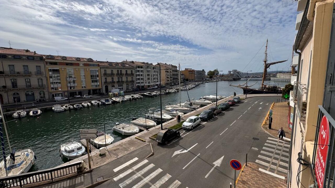 appartement 3 pièces 62 m2 à vendre à Sète (34200)