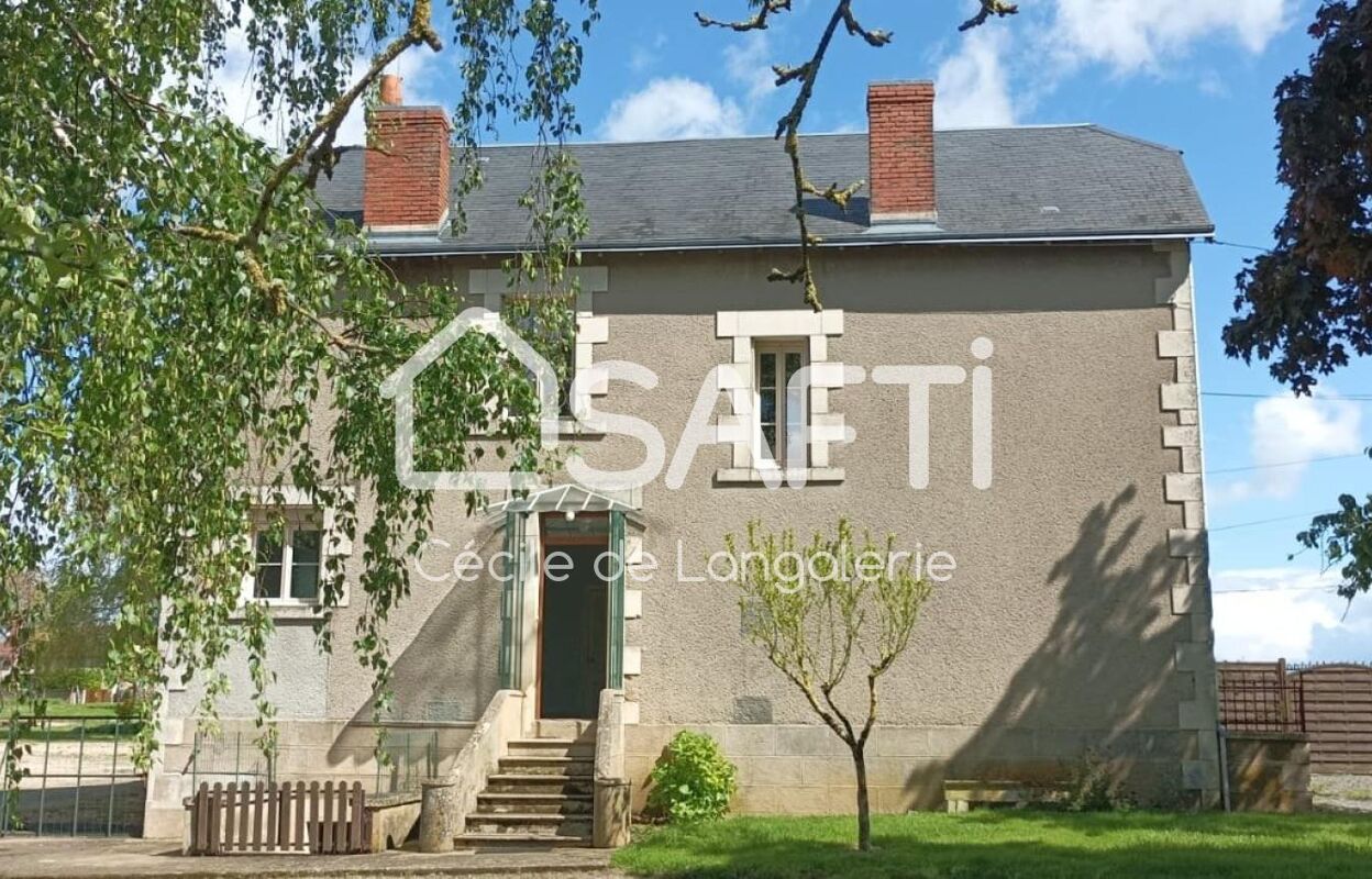 maison 5 pièces 151 m2 à vendre à Sauzelles (36220)