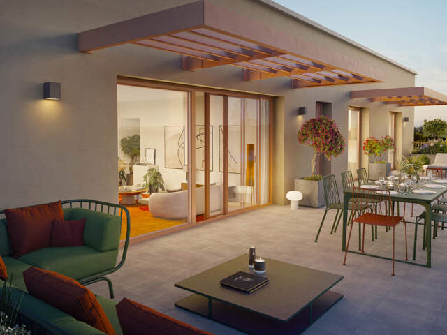 À Tassin-La-Demi-Lune, appartement dernier étage haut de gam — photo du bien