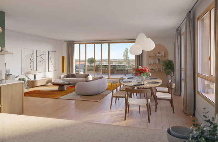 À Tassin-La-Demi-Lune, appartement dernier étage haut de gam — photo 2