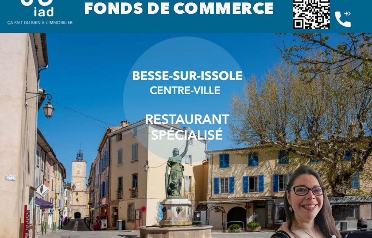 commerce  pièces 55 m2 à vendre à Besse-sur-Issole (83890)